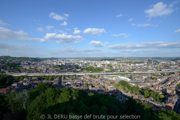 Liège - panorama depuis Saint-Gilles